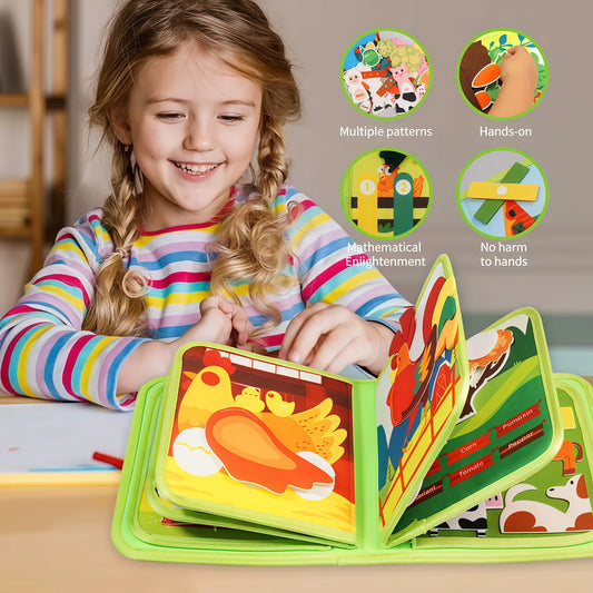 Montessori Busy Book ™DinoToys