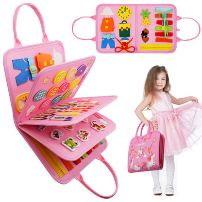 DiniToys™ Montessori Busy Board