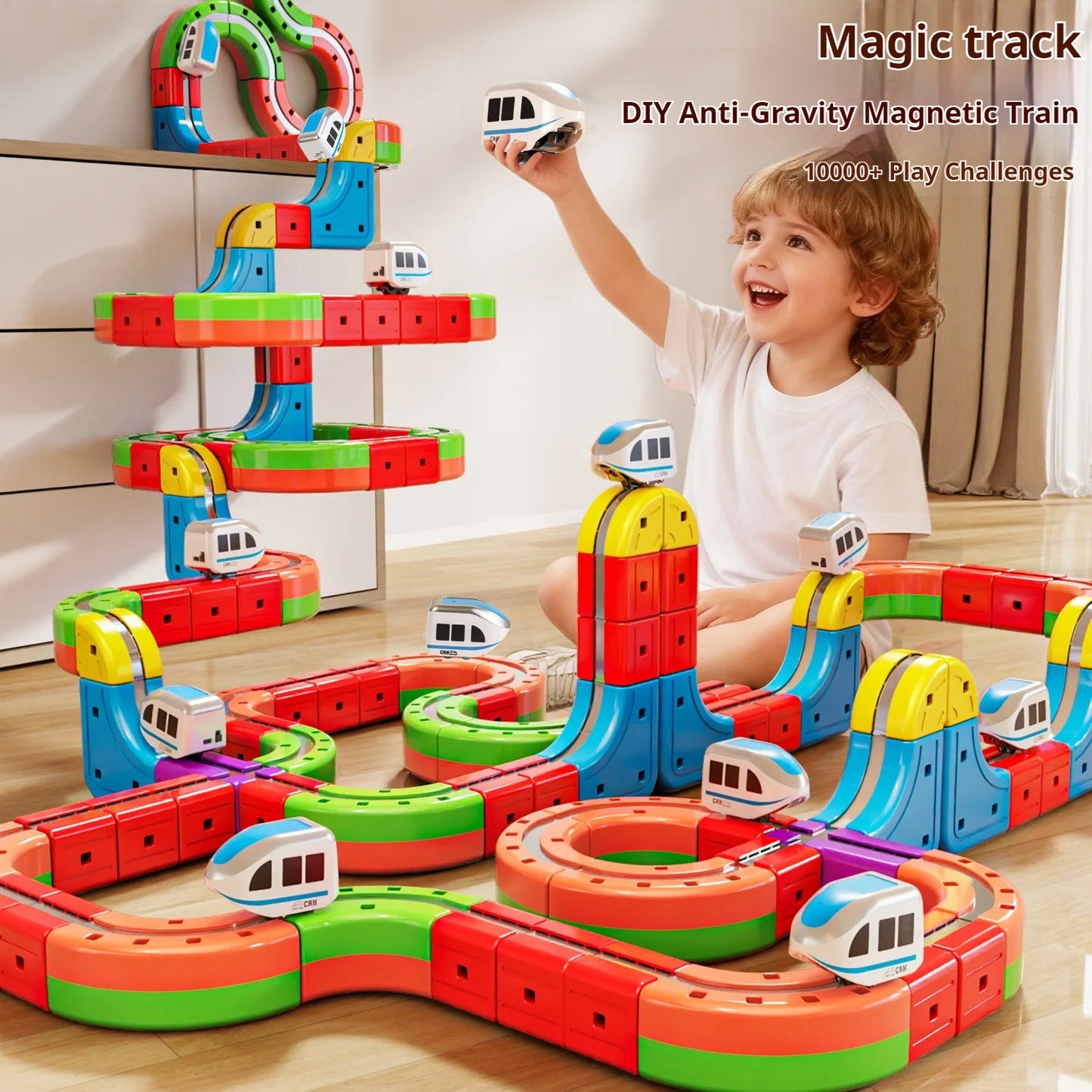 DinoToys™ The Modular 3D Magic Track