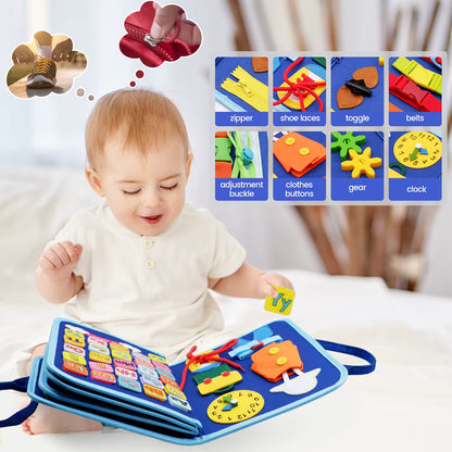 DiniToys™ Montessori Busy Board