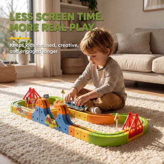 DinoToys™ The Modular 3D Magic Track