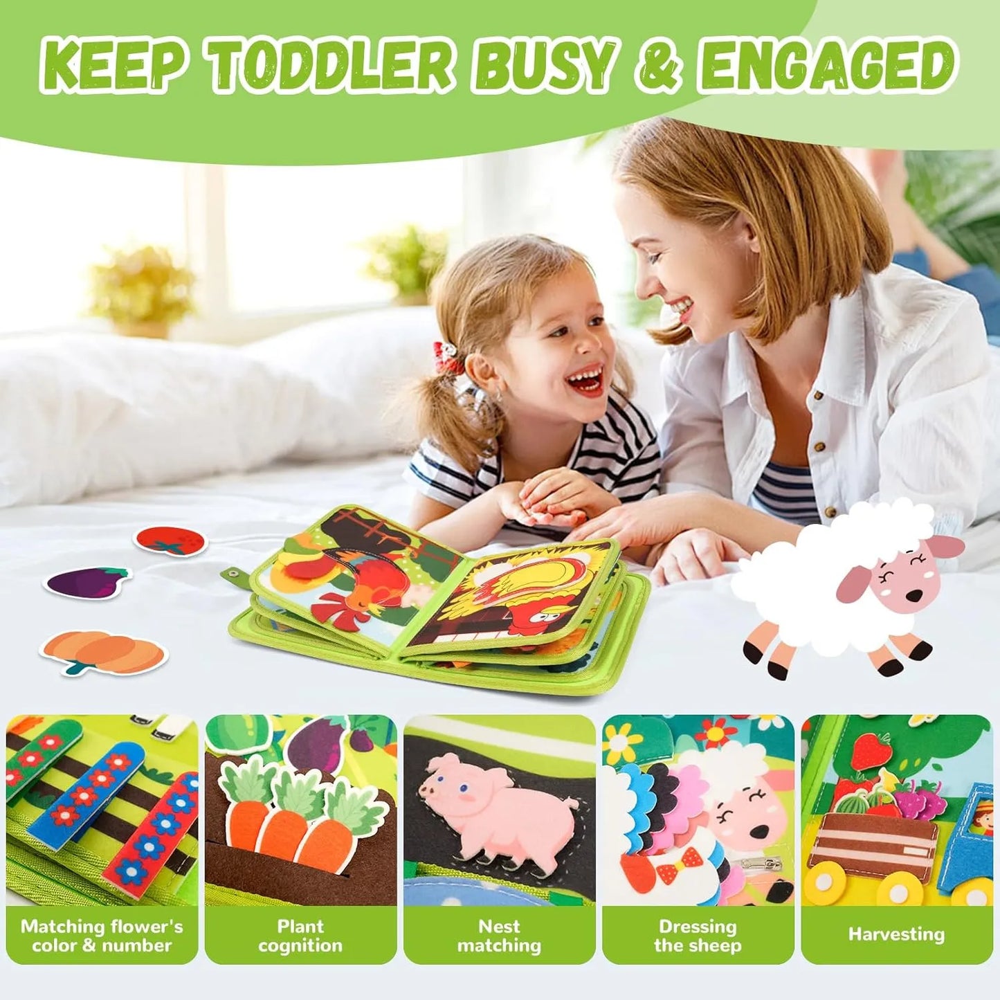 Montessori Busy Book ™DinoToys